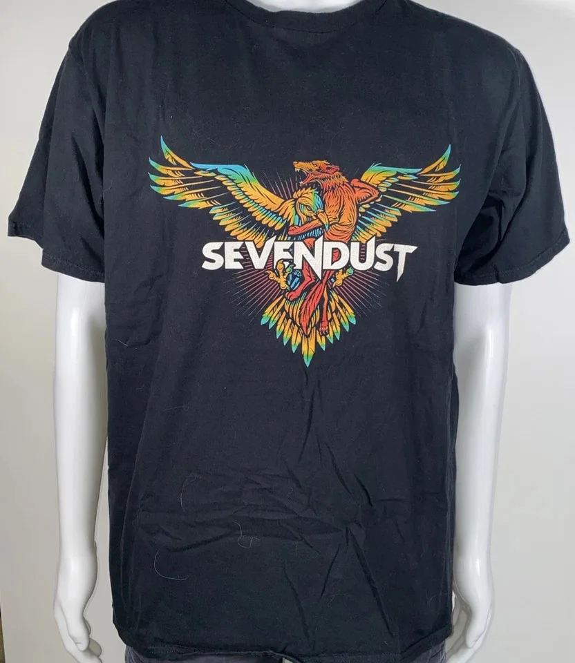 

Футболка с логотипом Sevendust Kill The Flaw Band, черная