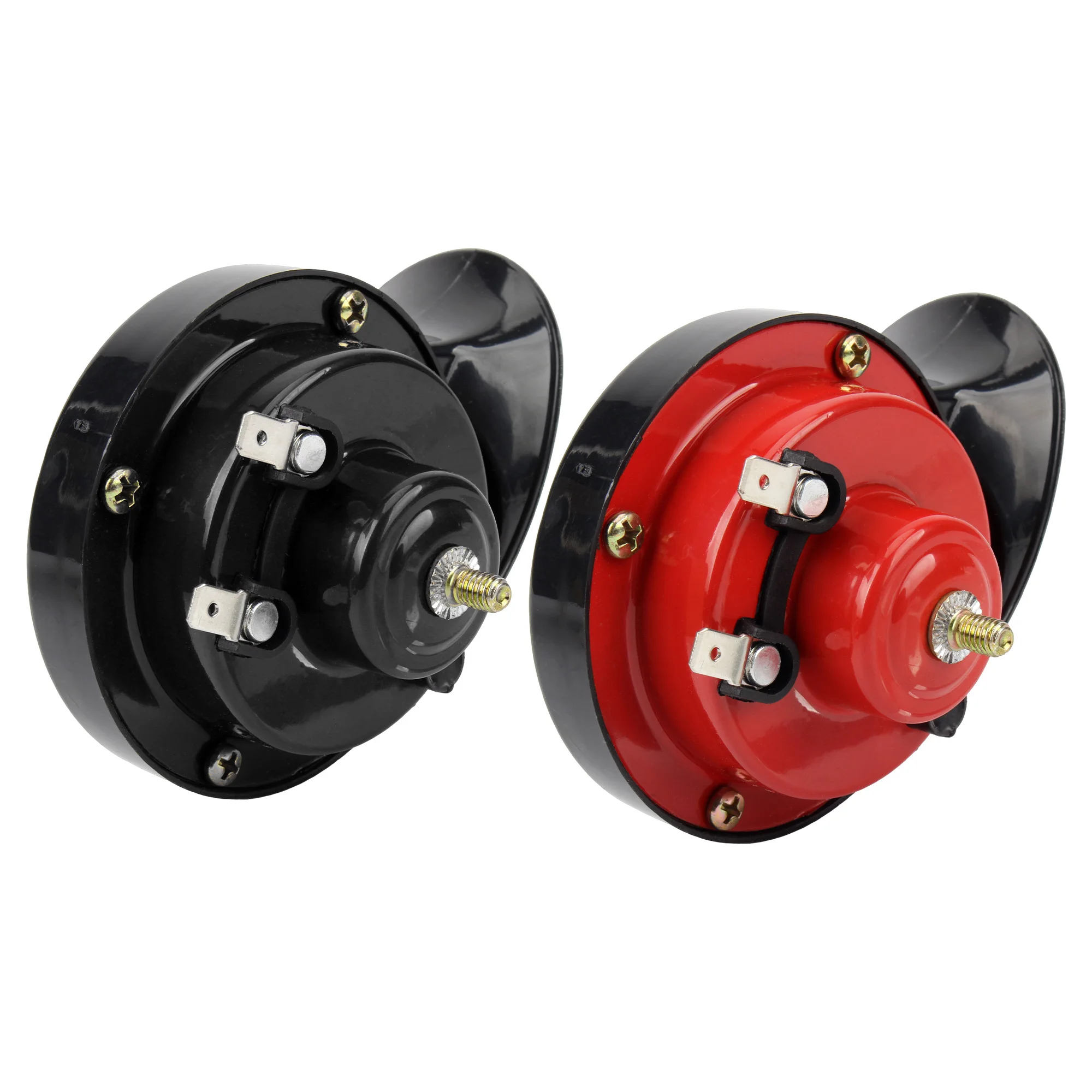 Motorrad 12V 24V 60B Schnecke Air Horn Air Horn Auto Schnecke Horn Laute Hupe für Motorrad Auto Lkw SUV Boot Zubehör