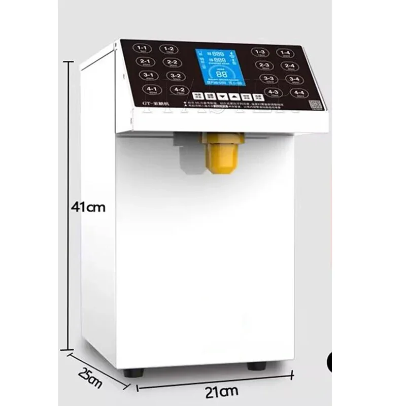 Fructose Machine  Syrup Dispenser 8L Container for Bubble Tea /Coffe Shop Fructose Dispenser Fructose Quantizer