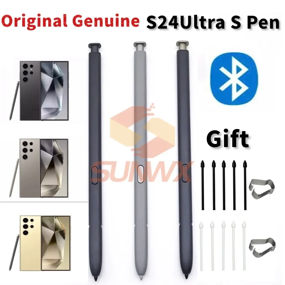 New Stylus For Samsung Galaxy S24 Ultra Touch Screen Stylus S Pen Pencil With Bluetooth function support air command