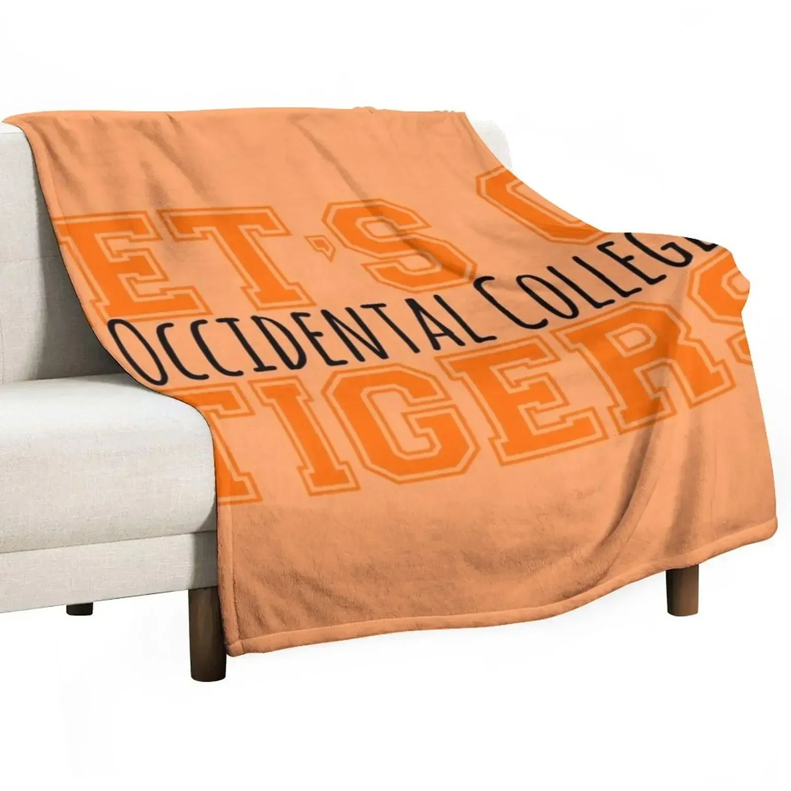 Occidental College Throw Blanket Decorative Throw Hairy Blankets