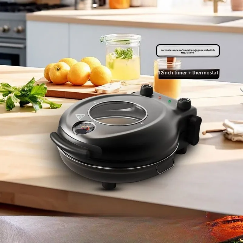 Pizza maker household double electric pizza oven pancake maker oven