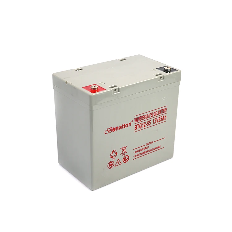 Professional Battery Factory 12V 55Ah Battery Prices 12V 55Ah Gel Battery