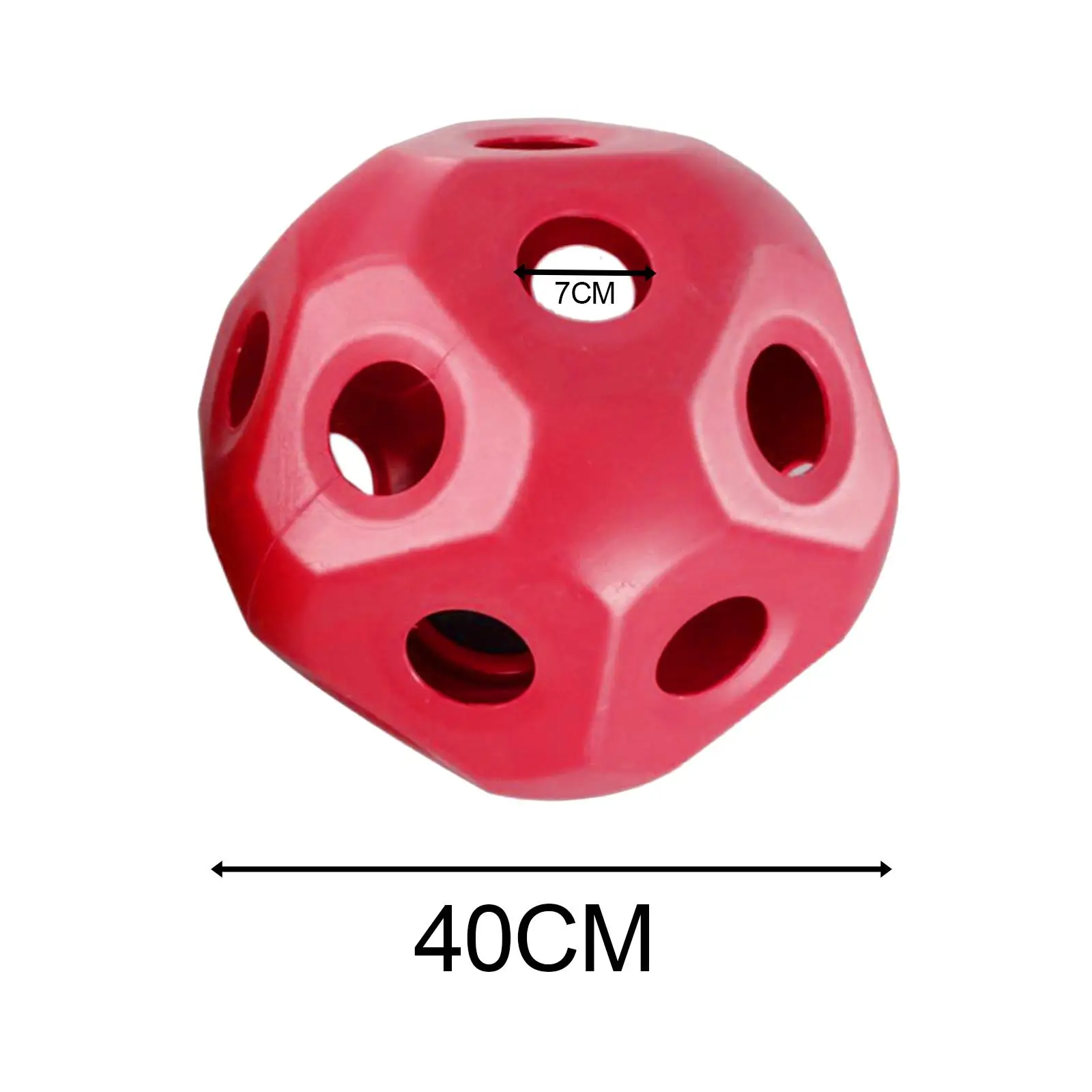 น่ารัก 15.7 "Horse Treat Ball ของเล่นให้อาหาร Hay Feeder Ball สําหรับม้าแกะ