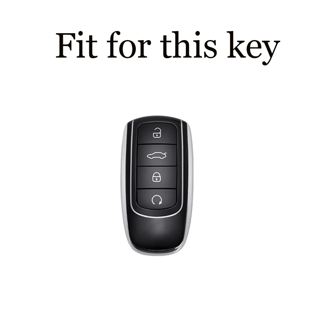 TPU Car Key Case Cover For Chery Tiggo 8 Pro Tiggo 8plus New 5 plus 7pro Chery Tiggo 7 Pro Max Omoda 5 C5 Modod Protector Fob