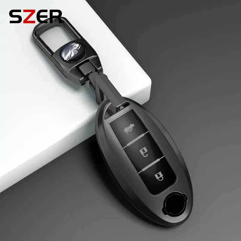 حافظة مفاتيح السيارة من البولي يوريثان لنيسان روج XTrail T32 T31 قاشقاي J11 J10 ركلات تيدا باثفندر مورانو جوك فيرسا نوت إنفينيتي