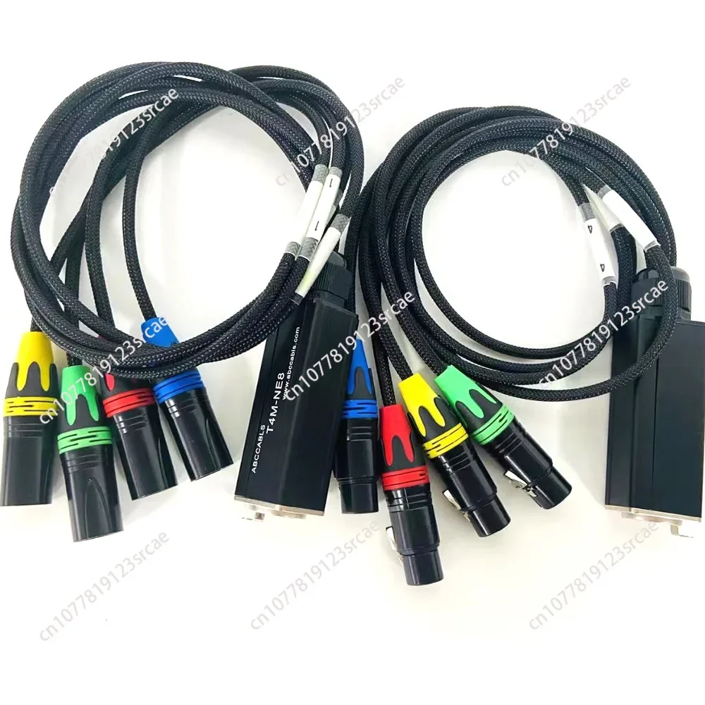 

RJ45 на 4-канальный аудиоадаптер XLR. Удлинитель сетевого сигнала DM512. Сетевой кабель для аналогового распределения.