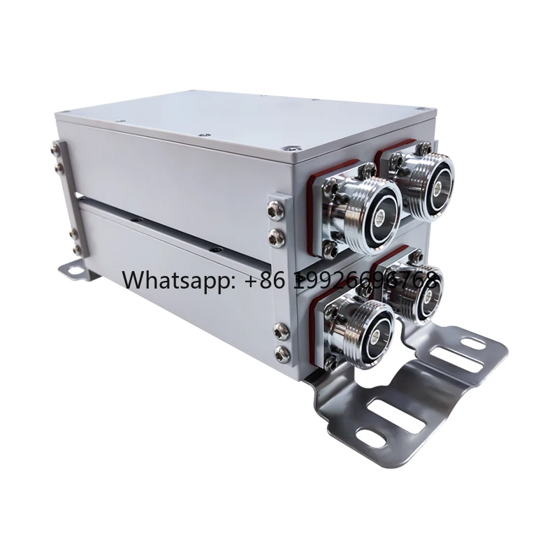 470-960/1710-2700MHz RF Low PIM Twin Dual Band Combiner Diplexer with Compact Size