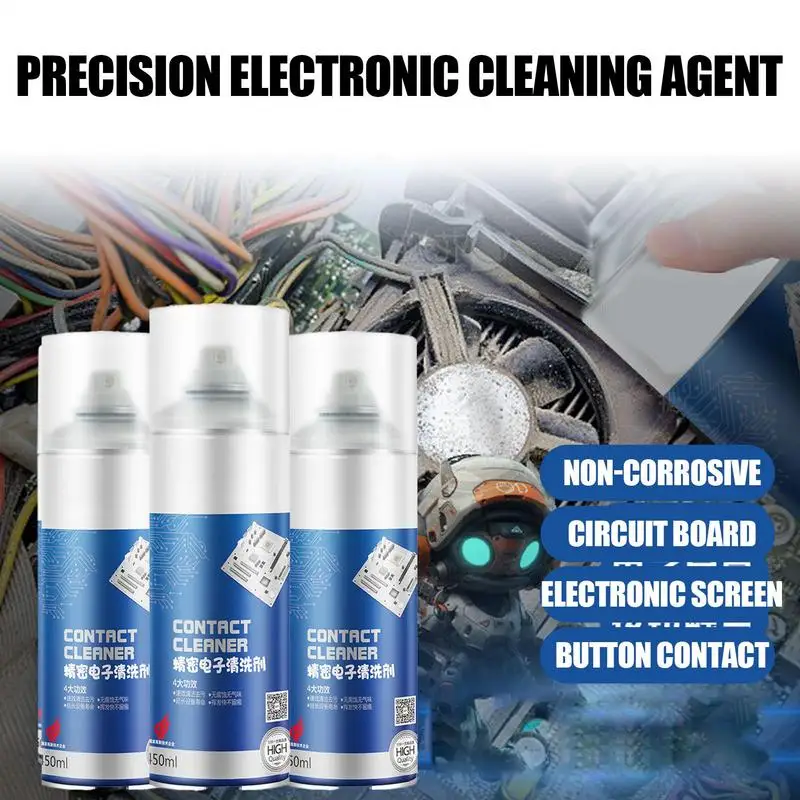 Electronic Cleaner Spray Gentle Electronic Cleaning Spray Mild Cleaning Agent For Electronic Keyboard Computer Quick Drying