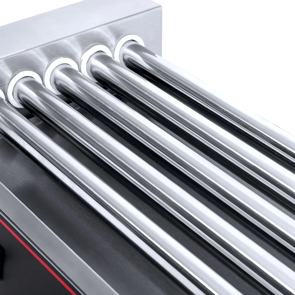 5 -رولر هوت دوج شواء الذرة الصينية هوت دوج صانع هوت دوج آلة شواء #4