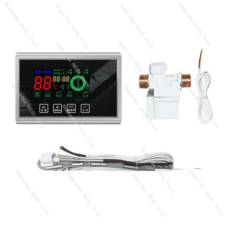 Automatycznie napełnia kontroler zasobnika z wodą, co jest odpowiednie do ogrzewania wodą solarną.