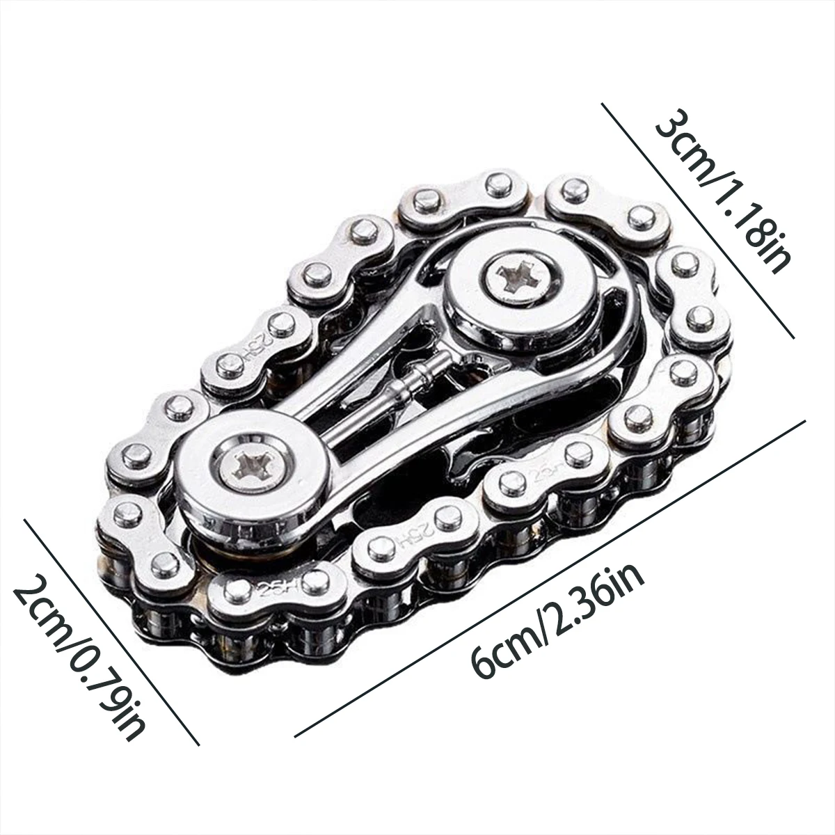 EDC Metal Gear Gyroscoop Zinklegering Creatieve Fidget Spinner Gear Chain Vingertop Spinners Fidget Spiner Vinger Stress Relief Speelgoed