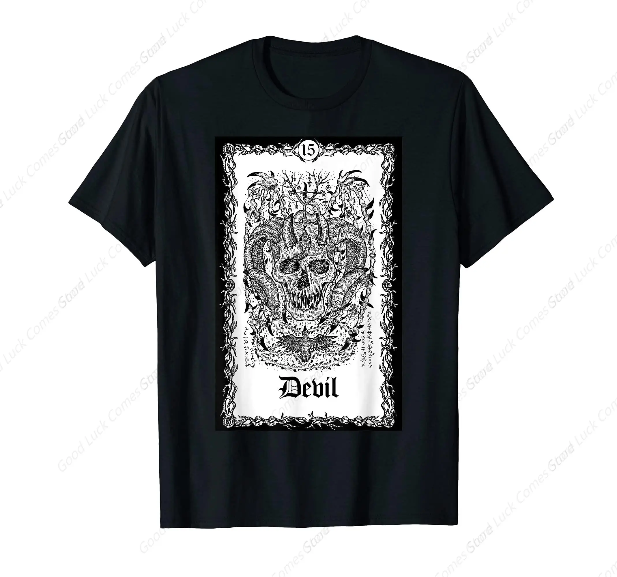 Temperance Occult Vintage Witch Spiritual Divine Tarot T-Shirt Gift Men Women's Casual Oversized Tee Shirt