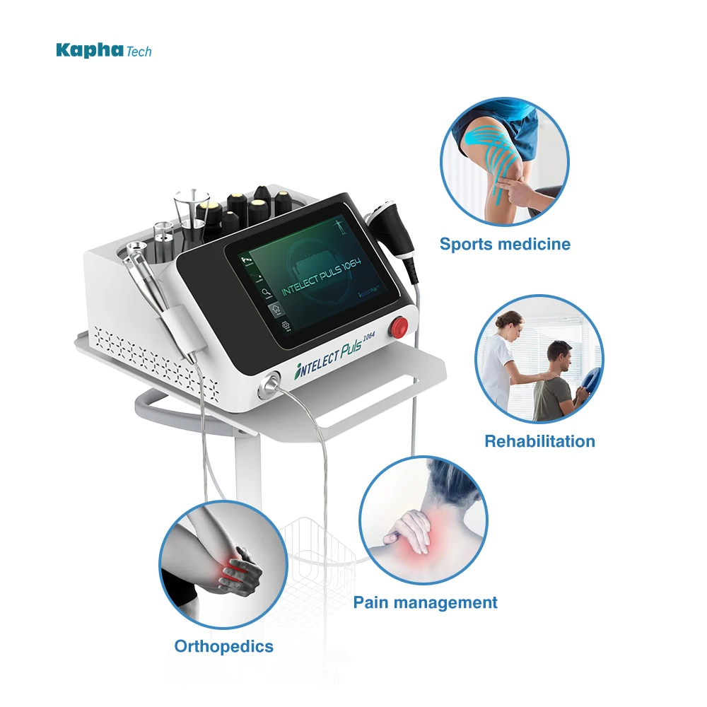 Newest Machines High Power Laser Therapy Eswt Shockwave Therapy Machine For Musculoskeletal Disorders