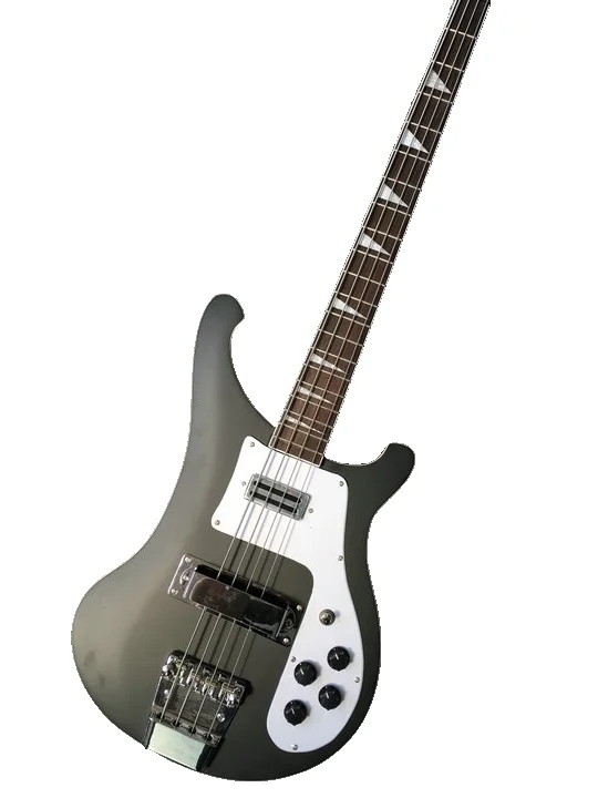 

In Stock China Factory Rickenback 4003 Purple Electric Bass Guitar With Double Output Immediate Delivery