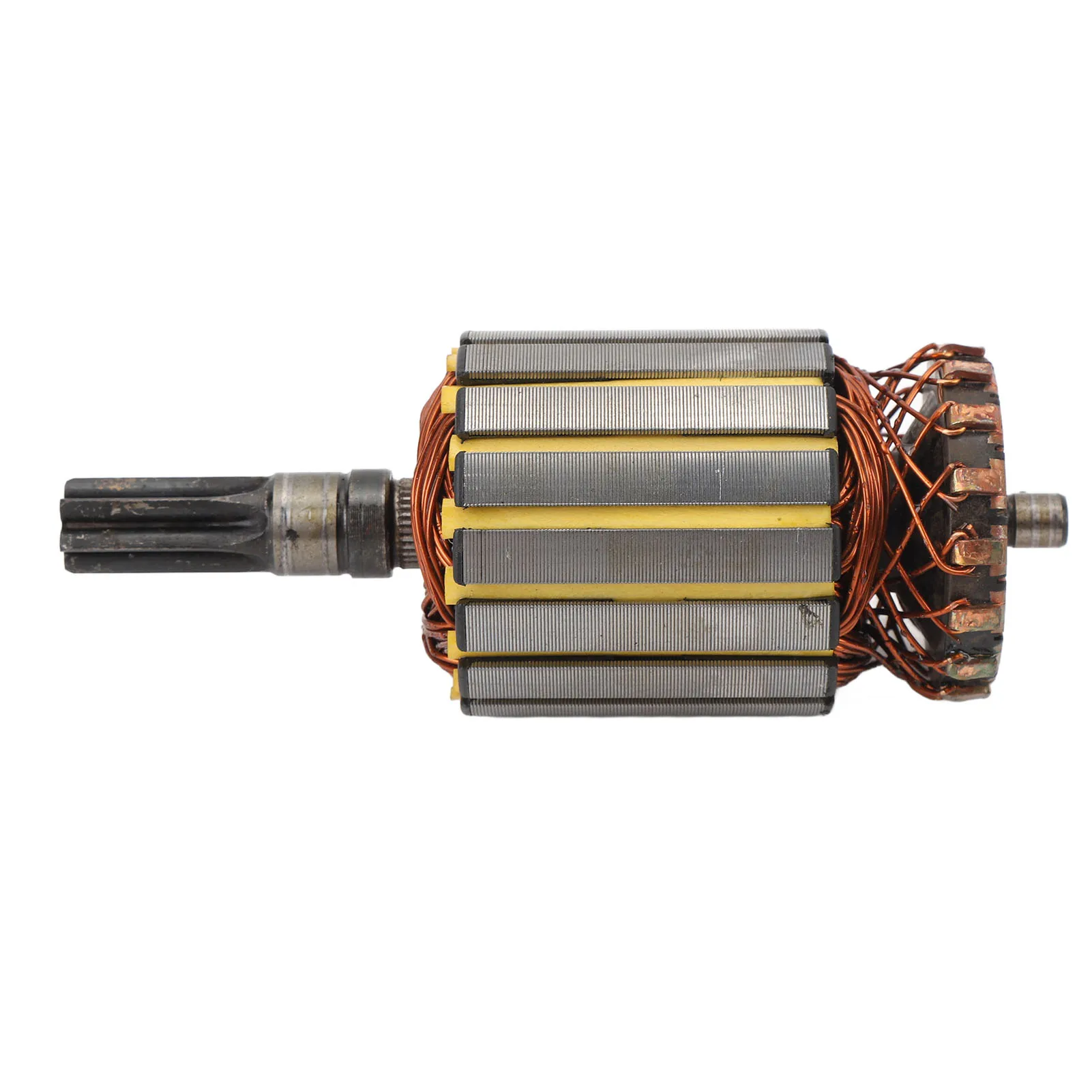 DC12V Winch Motor Rotor Enhanced Performance Winch Motor Rotor Replacement Metal Erosion Resistant for 3000lb 4X4 ATV Winch