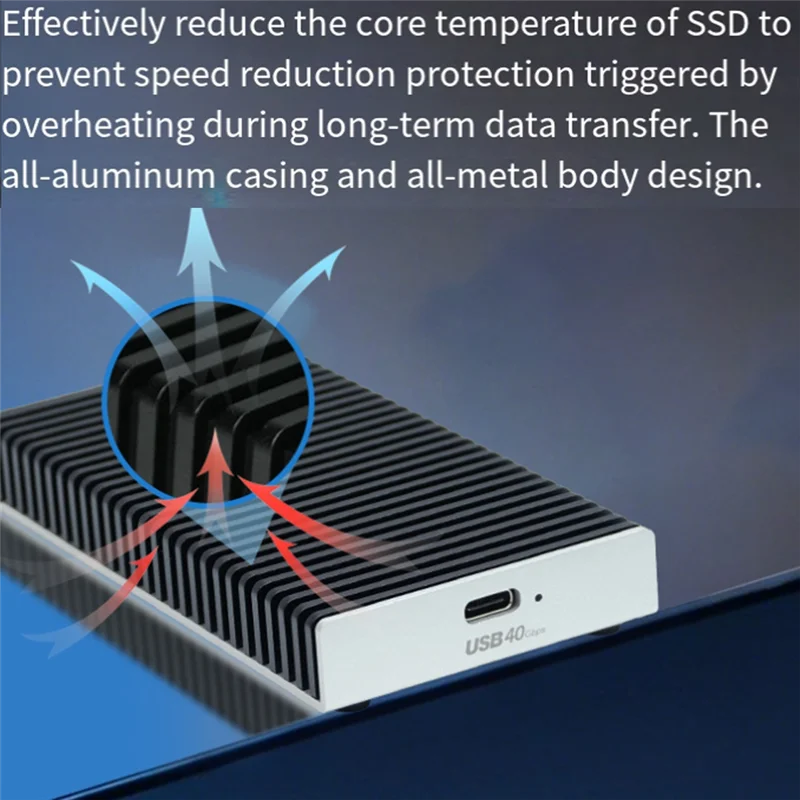 

Корпус SSD ABT-Thunderbolt USB4 к Pcie Gen4 X4 Nvme, 40 Гбит/с для Windows, Macos, Linux, совместимая с операционной системой