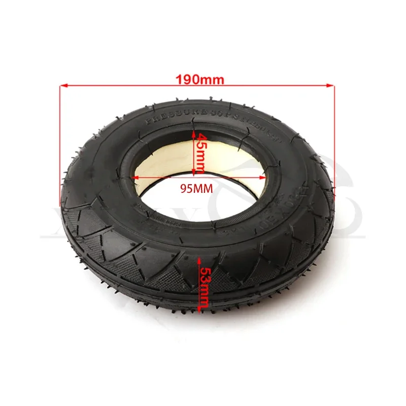 

Solid Tubeless Tire 200 X 50 (8x2) Solid/Foam Filled Tire 200x50 For Razor E100 E125 E200 Scooter Wheel Accessories