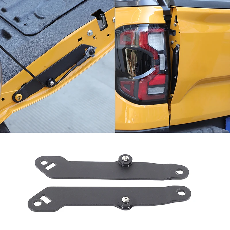 For Ford Ranger T9 2023-2026 Carbon Steel Rear Trunk Door Latch Tail Gate Stopper Car Modifications Accessories