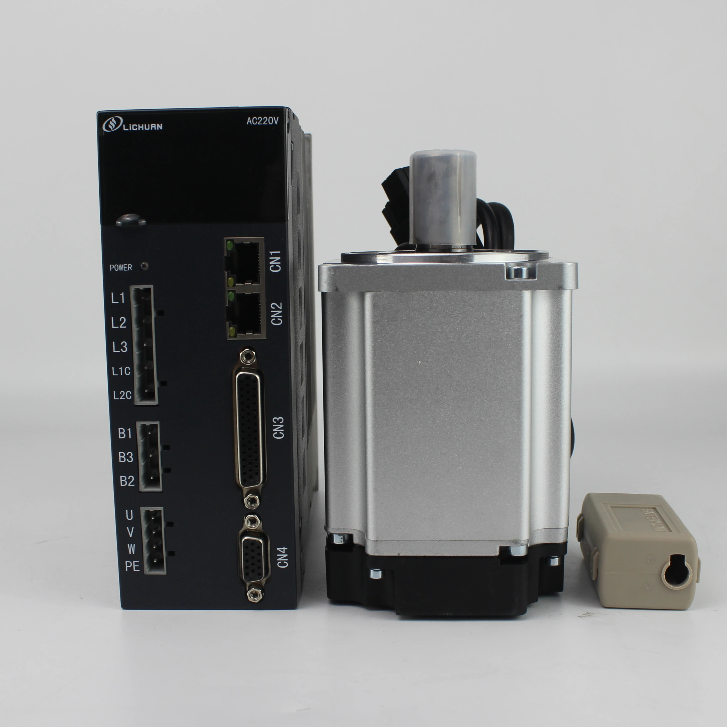 80st-M02430 220V 750W Servos  Motor with 17bit Encoder Flange 80 2.39Nm 1 Phase Cnc Servos  Motor 750w  with Drive Kit
