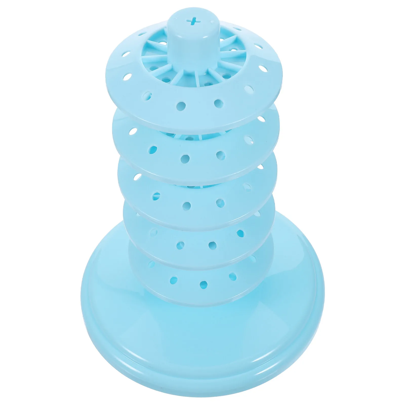 Multi-Hole Lollipop Stand Cake Pops Display Rack Desktop Display Rack Plastic Lollipop Holder Portable Lightweight PP Material