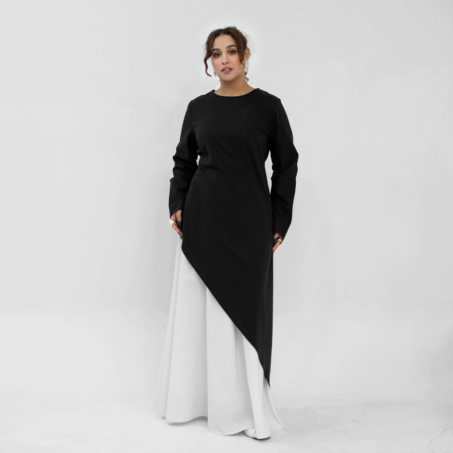 Modest Muslimischen Nahen Osten Arabisch Dubai Abayas Für Frauen Top Rock Kleider Eid Ramadan Kaftan Robe Femme Islamische Kleidung Kaftan