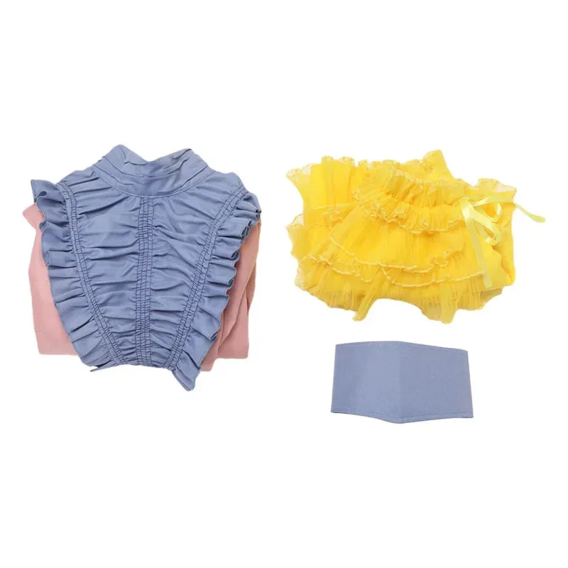 Sky02 Belle Baxter Cosplay Fantasy Scialle giallo Cintura Suts 2023 Film Cose povere Costume Travestimento Donne Gioco di ruolo Fant88Ji