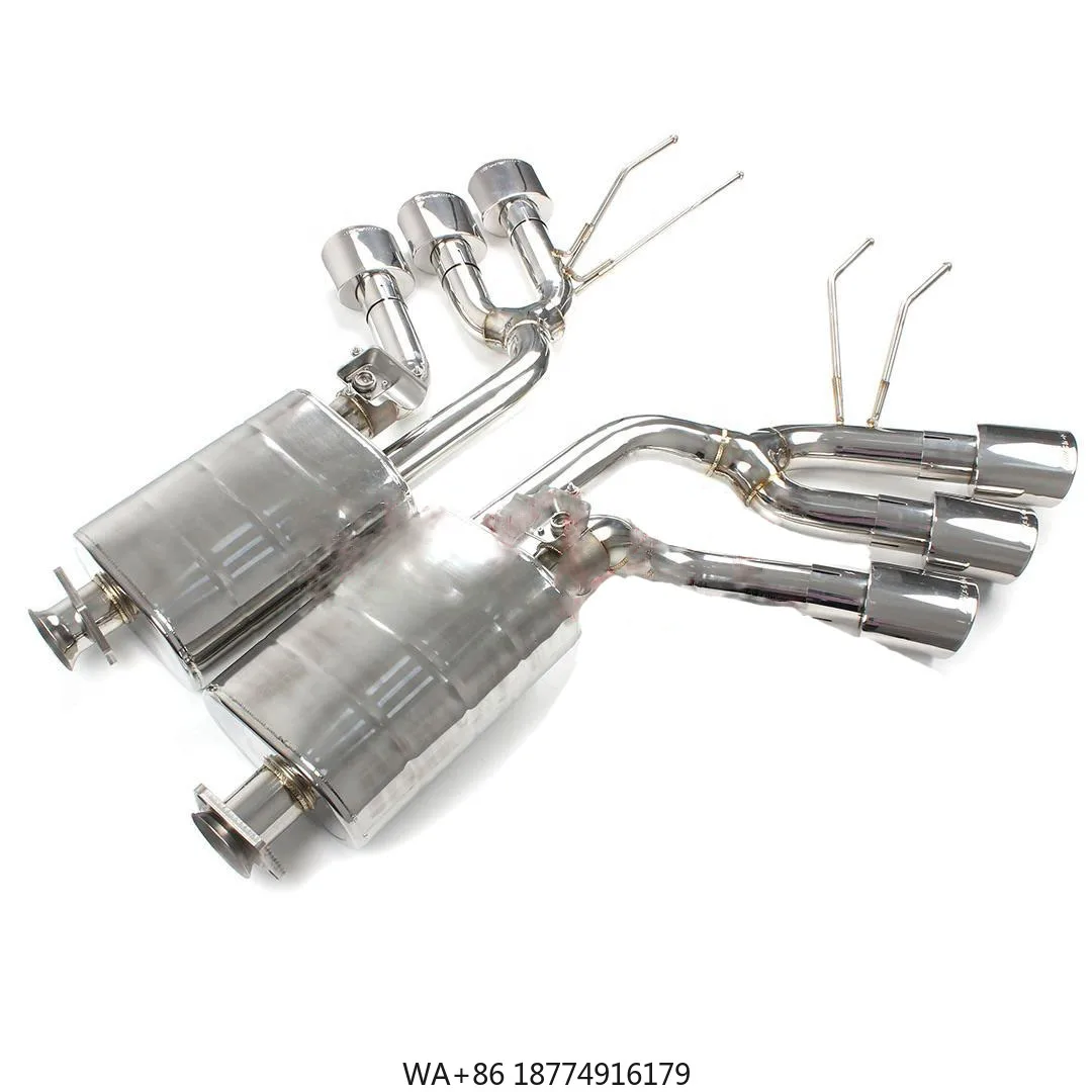 

Wholesale Price Stainless Steel Valvetronic Cat-back Exhaust Pipes Middle Section for W464 W463a G63 G500 Exhaust