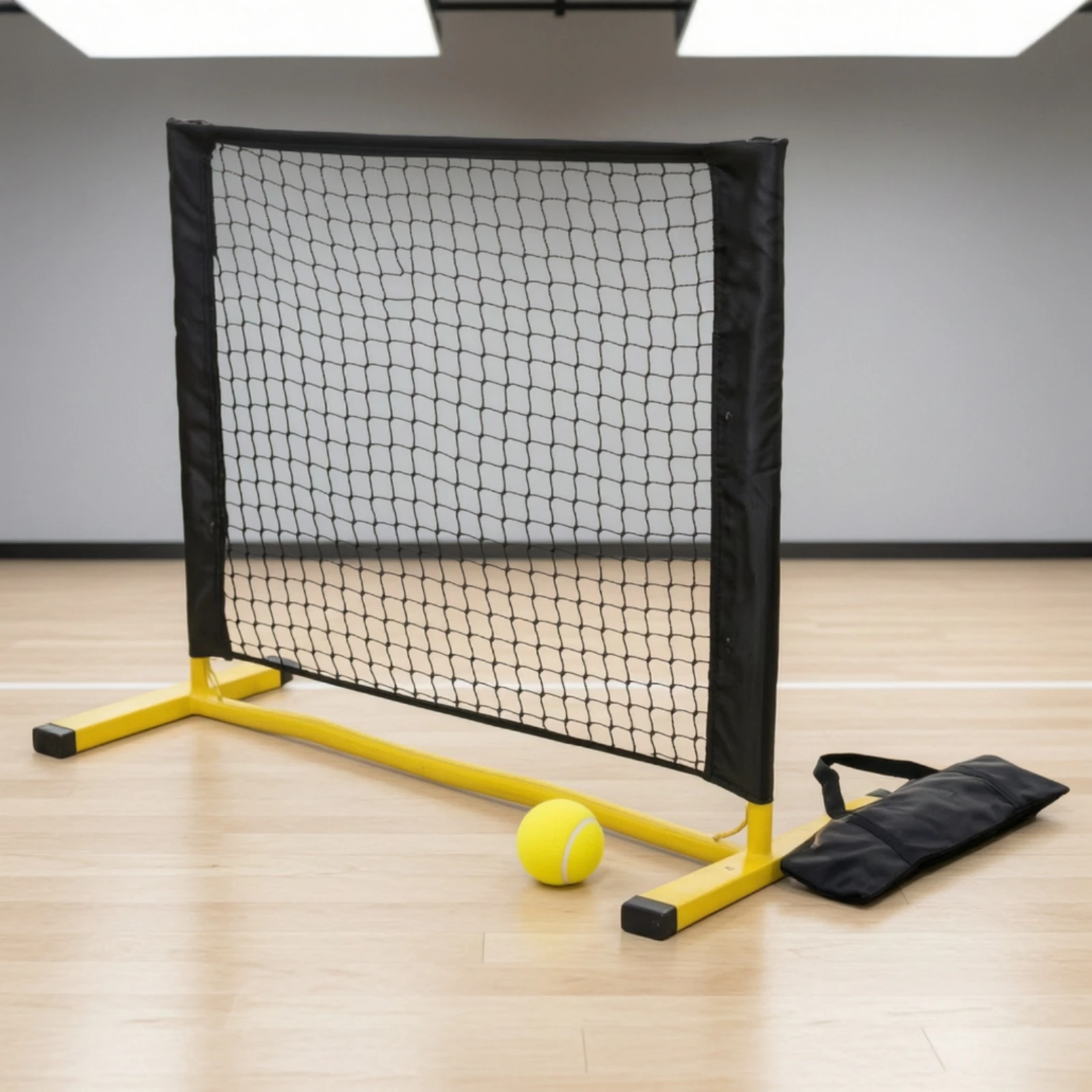 Adjustable Height Pickleball Net with Carrying Bag Lightweight Training Net Tool Free Assembly for Indoor or Outdoor Practice 4