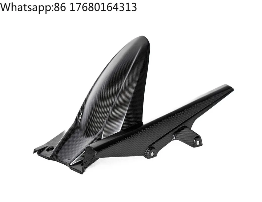 For VANHOOL Pre-preg Autoclave Dry Carbon Fiber Rear Fender Hugger Mudguard 12-18 Inches One Year Warranty for ZXmoto 820RR