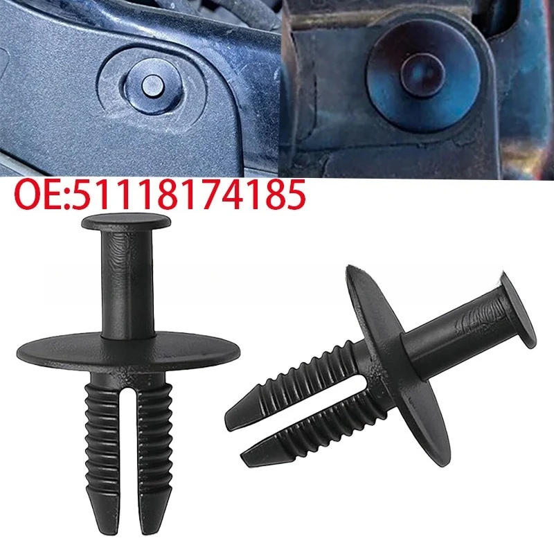 

200PCS FOR BMW 3 5 Series Car Fender Splash Guard Interior Liner Retaining Clip OEM: 51118174185