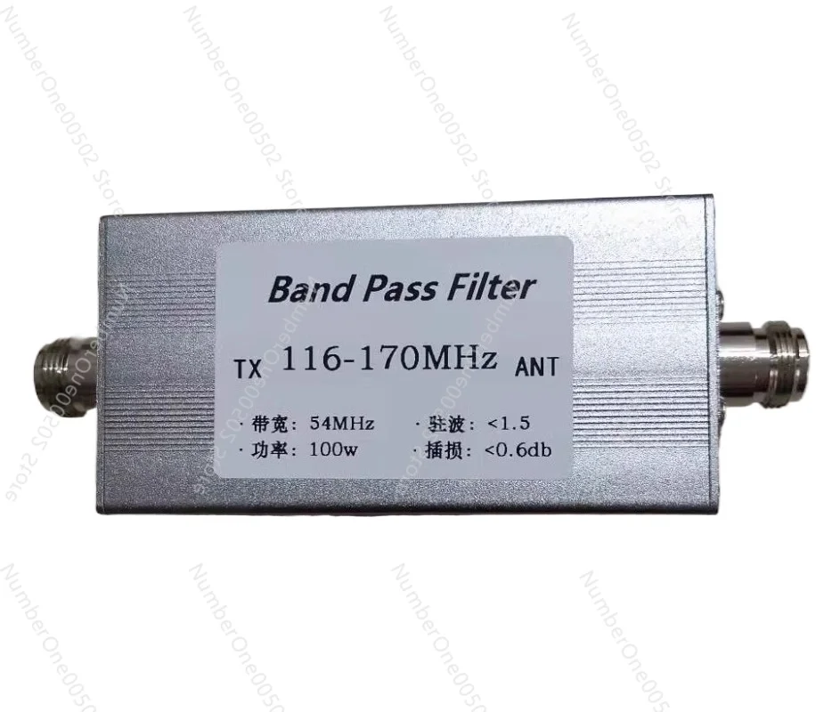 

Полосовой фильтр N USB BPF 116–170 МГц, защита от помех, улучшение выбора, увеличение связи