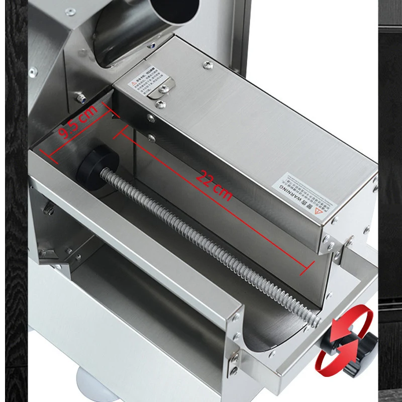 Máquina de corte de vegetais para salsicha, batata, cenoura, cebola, comercial, máquina de corte de alta potência