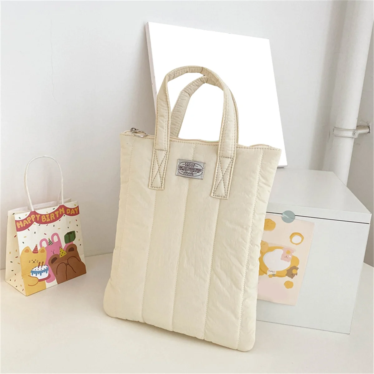 Altamente recommandé. Sac à main décontracté simple pour ordinateur portable de couleur pure pour ordinateur portable 11 13 14 pouces C