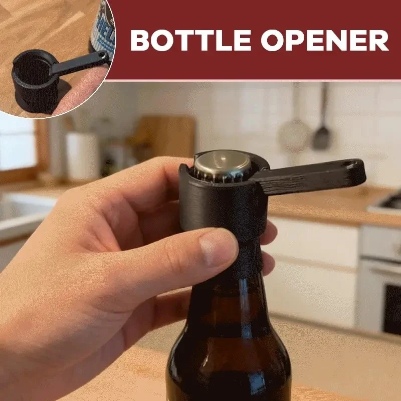Lever Beer Bottle Opener,Creative Bottlecap Shoot Opener For Different Beer Bottles,Funny Kitchen Gadgets
