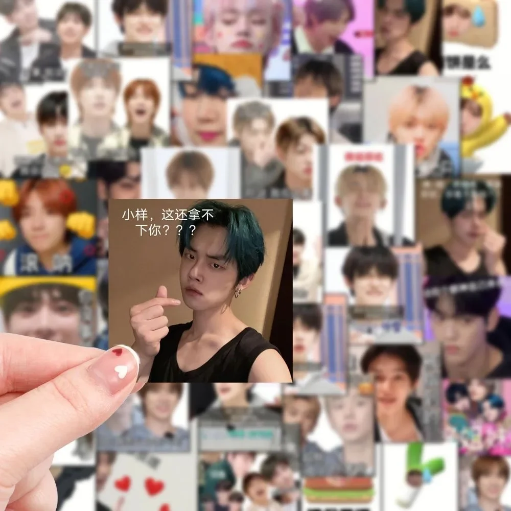 54PC/SET Korean HD Poster Stickers SOOBIN YEONJUN BEOMGYU TAEHYUN HUENINGKAI Photos Hand Account Materials Phone Cup DIY Sticker