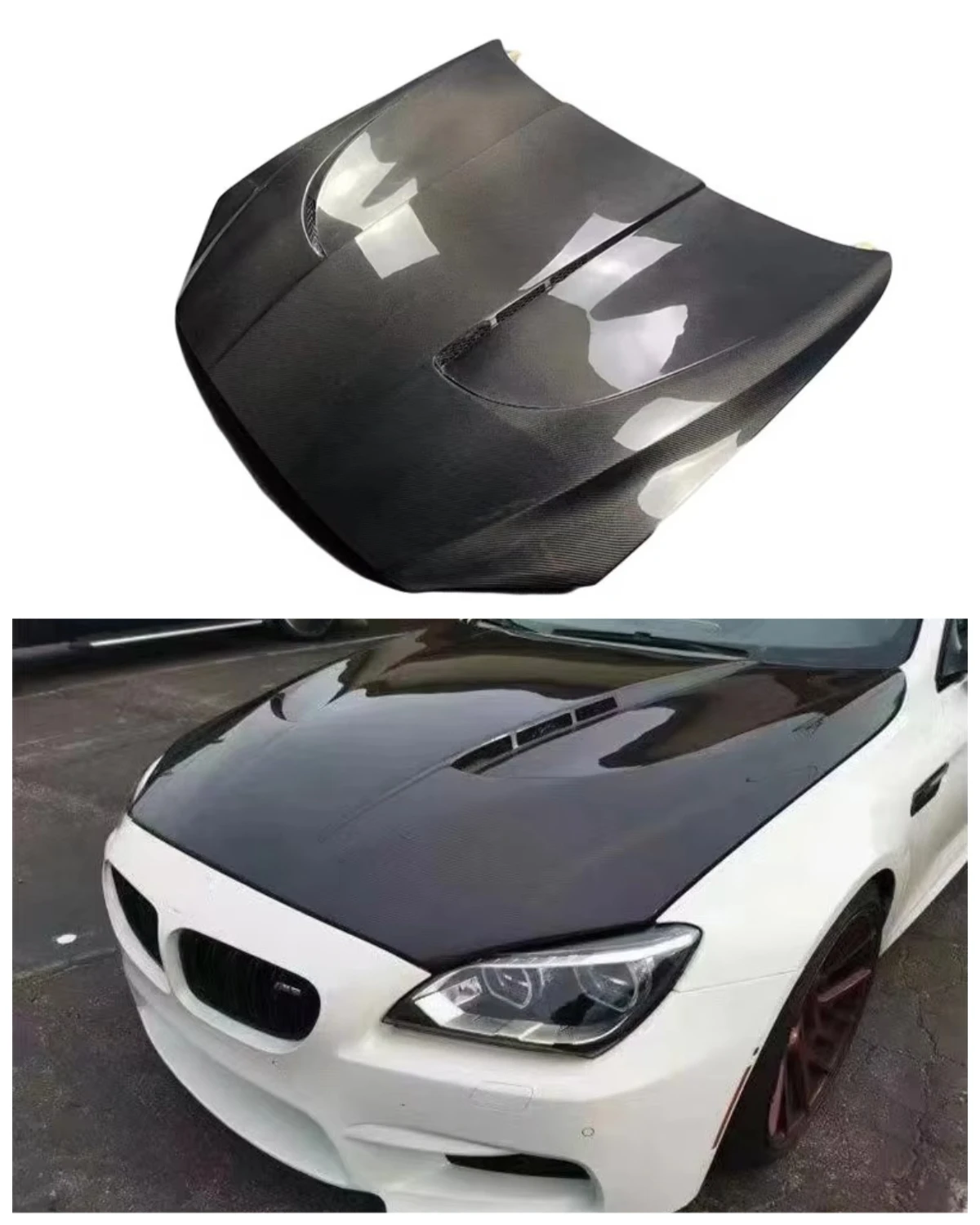 Carbon Fiber Hood for 2010-2017 BMW F06 F12 F13 M6 ENgine Bonnet Hood