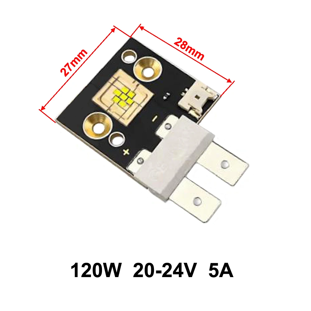 12V 15V 24V LED Stage Light Chip  120W 150W 200W  Cold White Luminous For Moving Head Disco DJ Lamp