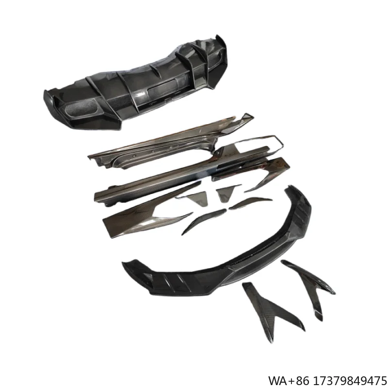 

New M Style Carbon Fiber Body Kit for Lamborghini Huracan LP610 Including Front Lip Rear Diffuser Side Skirt