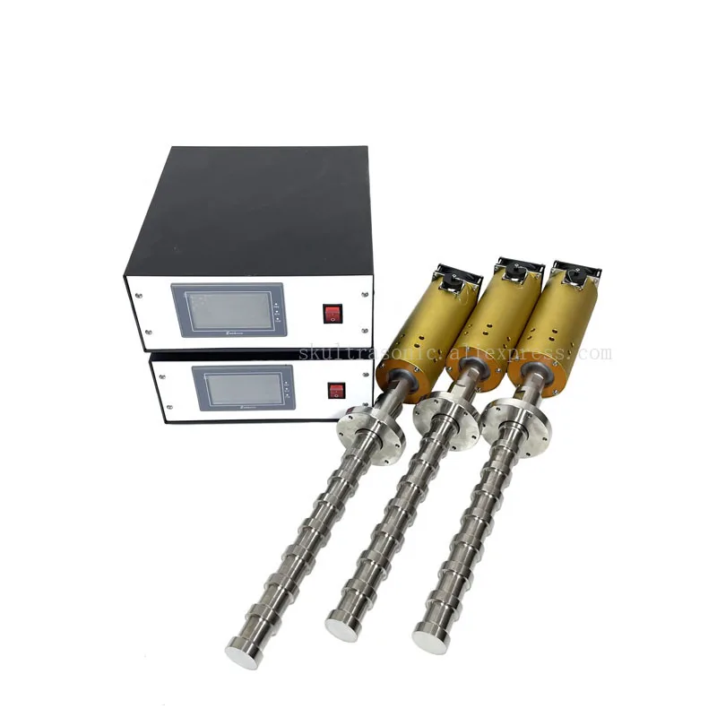 20Khz 2000W Titanium Alloy Ultrasonic Vibrator Industrial Biodiesel Extractor Liquid Homogenizer Parts