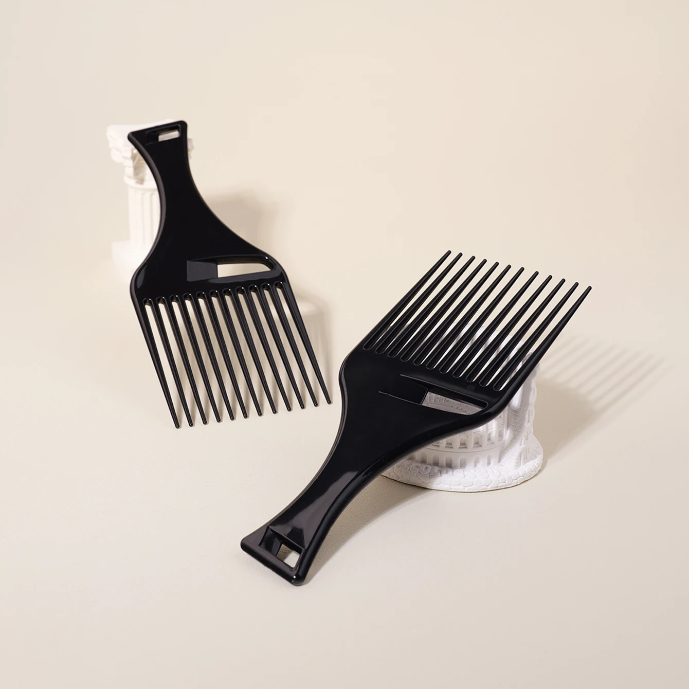 1/2pc Hair Styling Combs for Slicked Back Style and Texture, African Style Smooth Insert Comb，Special for Real Hair Wigs