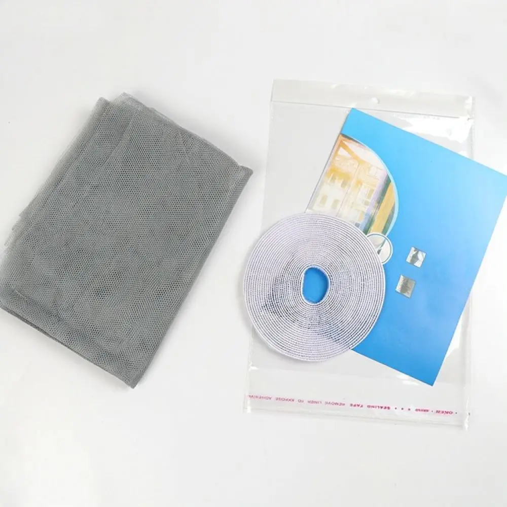 DIY Invisible Window Screen Mesh Adhesive Anti Insect Net Easy Install Breathable Mosquito Curtain For Home