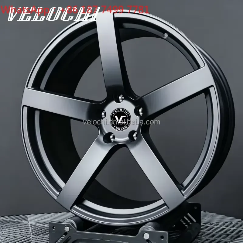 VLC 18 19 20 21 22 Inch 5 Spokes Star 6-Lug Chrome Rims 6x135 6x139.7 6061-T6 Forged Wheels for GMC