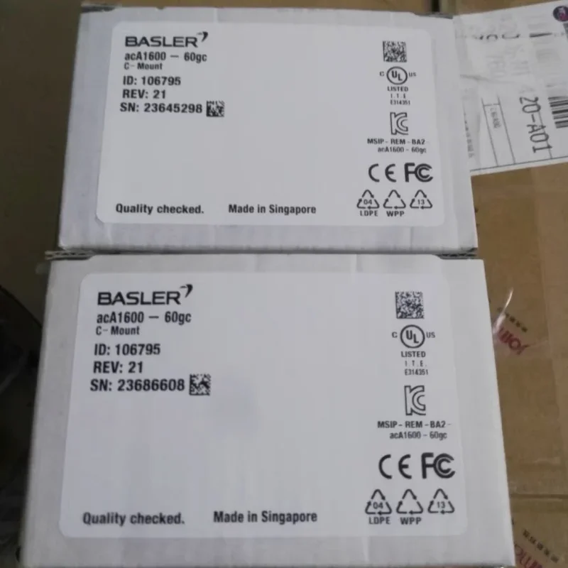 Basler acA1600-60gm Area Scan Cam eras Basler ace Neu und Original