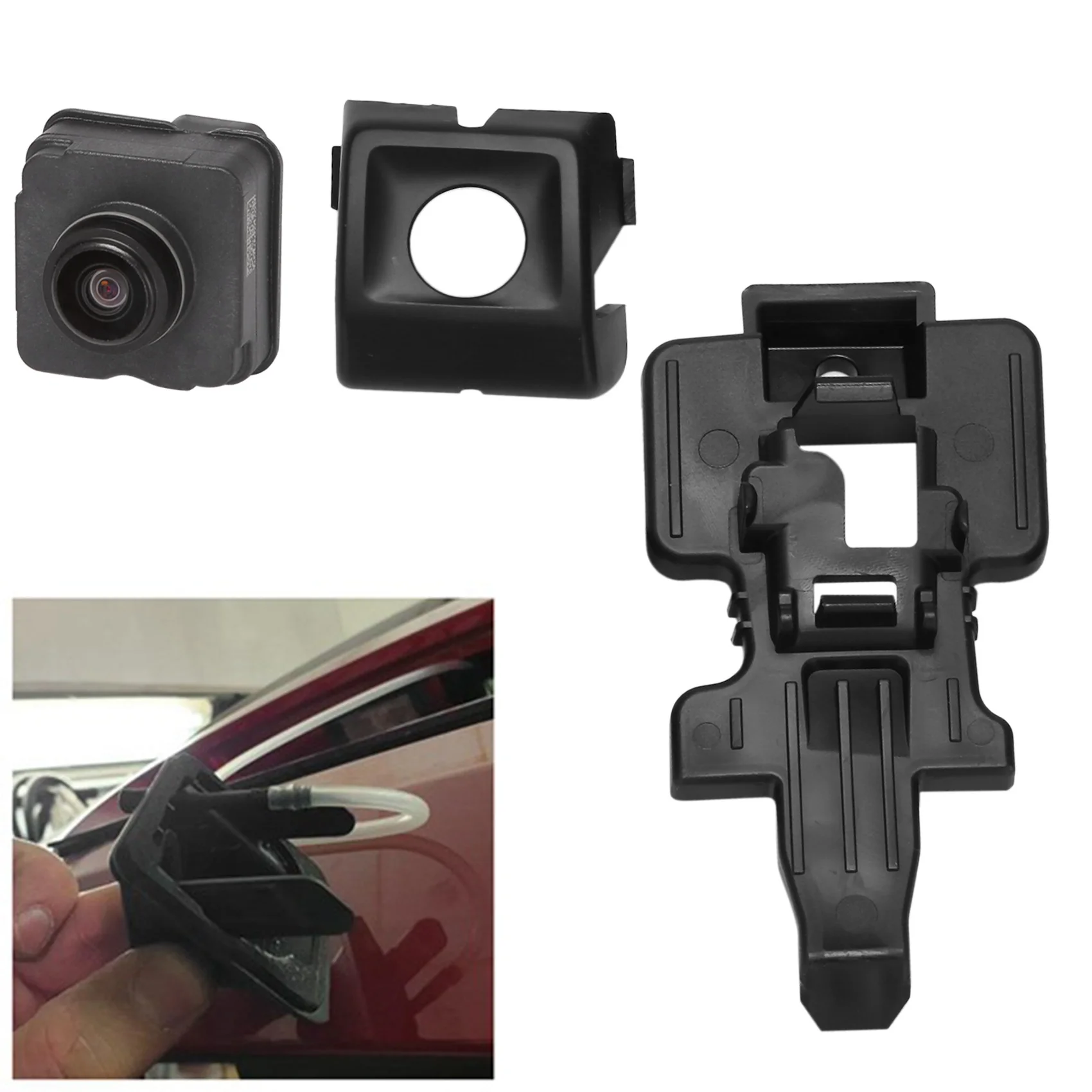 Car Front Panoramic Vision Camera with Bracket for 3008 Berlingo C5 Jumpy 1800493X 1806110X