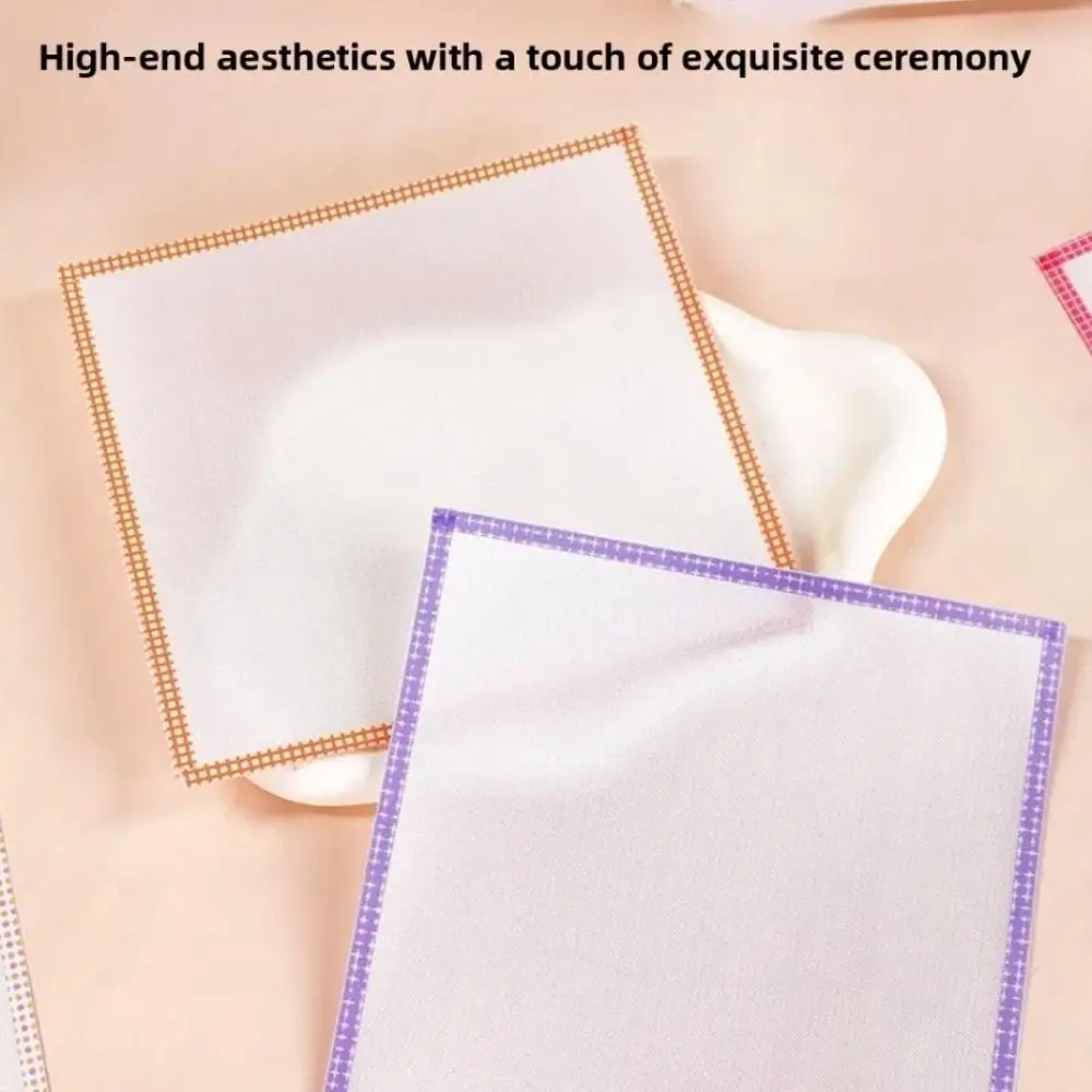 4PCS Light Transmission Perler Beads Baking Cloth DIY Edge-stitched Ironing Sheets for Fuse Beads Sturdy Reusable