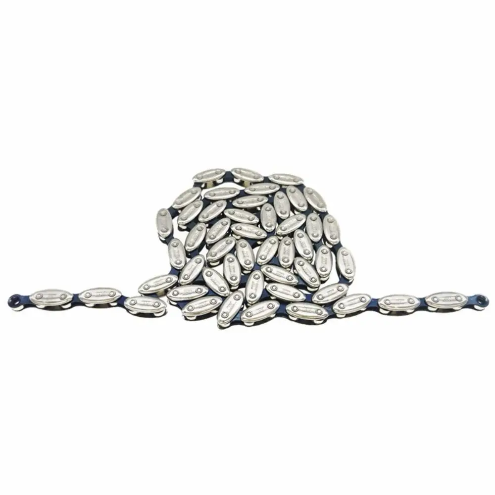 1/2 X1/8 Bicycle Chain Fixed Gear Quick-link Parts Bicycle Olive Chain Gold/Silver 100 Link Single Speed Chain BMX Bike
