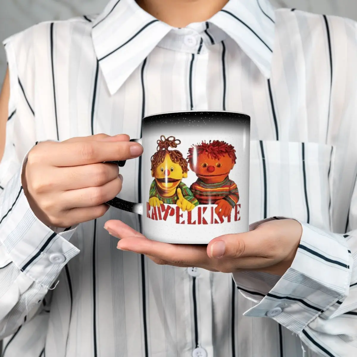 

Ratz Und Rube Rappelkiste Mug Funny Ceramic Coffee Cups Tea Mugs Milk Cup Drinkware Gifts for Woman Man
