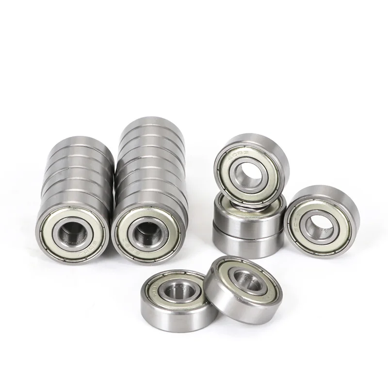 Double Shielded Miniature Deep Groove Ball Bearing ZZ 9x17x5mm 9x24x7mm 9x20x6mm for Skateboard Electric Motor Bike Chrome Steel