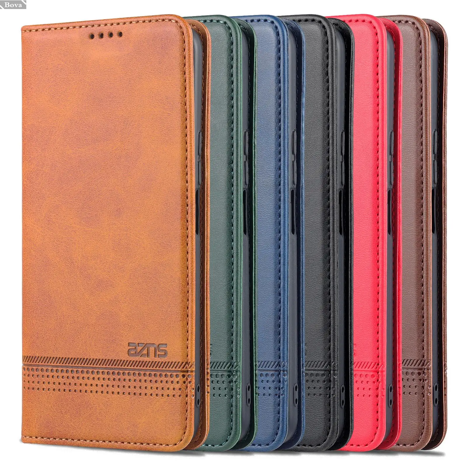 Deluxe Magnetic Adsorption Pu Leather Fitted Case for Huawei Honor X8 (4G 6.7\